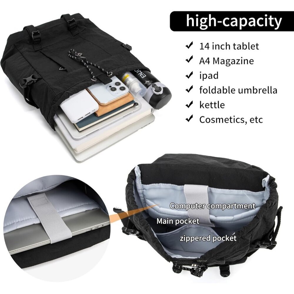Lightweight Waterproof Hiking Backpack Equipment … - image 3